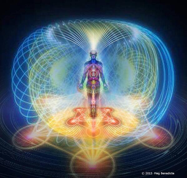 Samadhi Yoga can open up your aura to look like this!