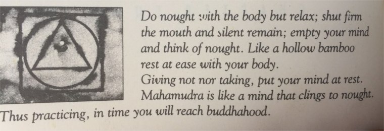 The song of Tilopa. Text taken from Osho's book, "Intimacy, trusting oneself and the other"